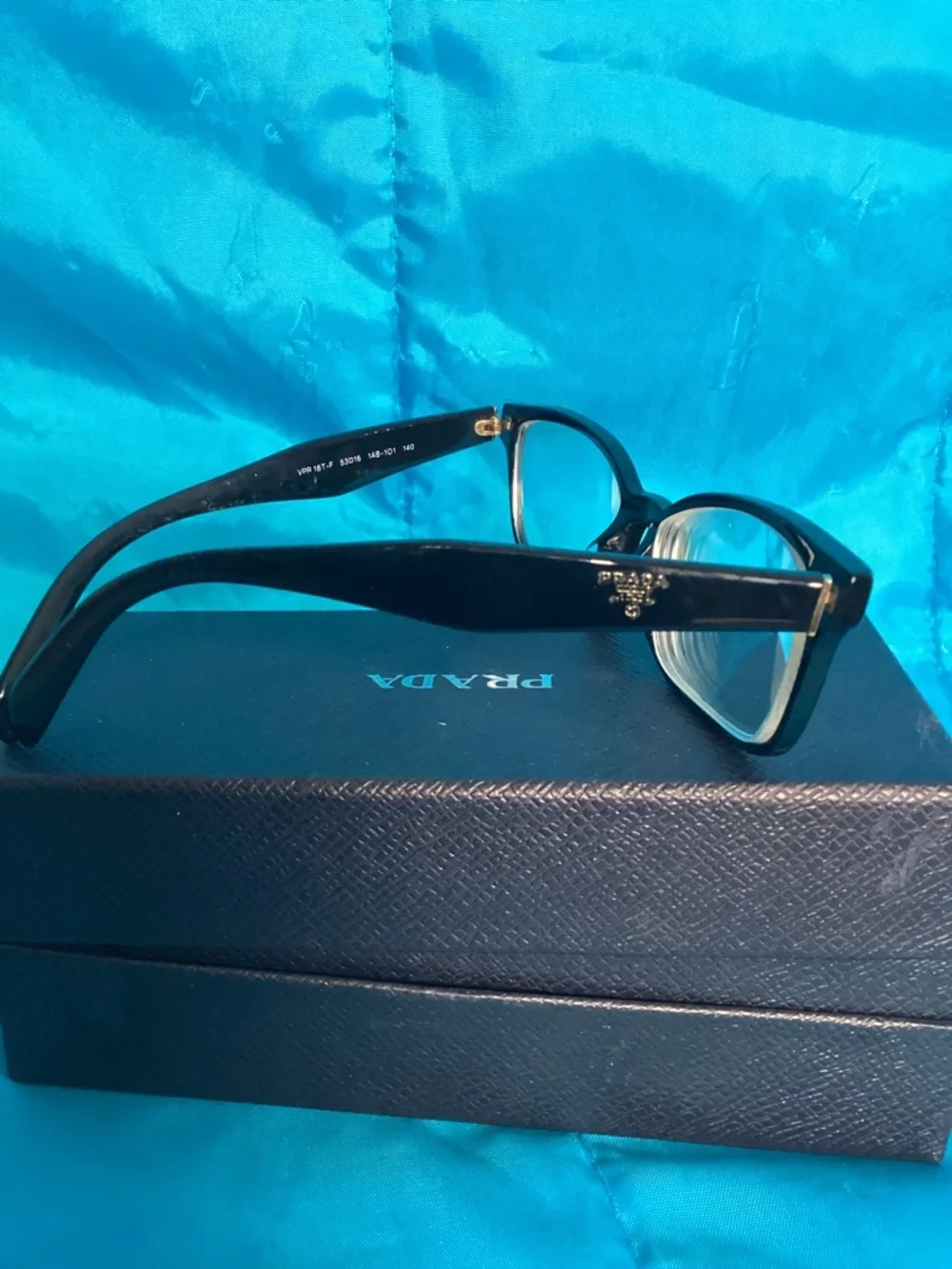 Prada Black Cat-Eye Optical Glasses - Picture 2 of 6